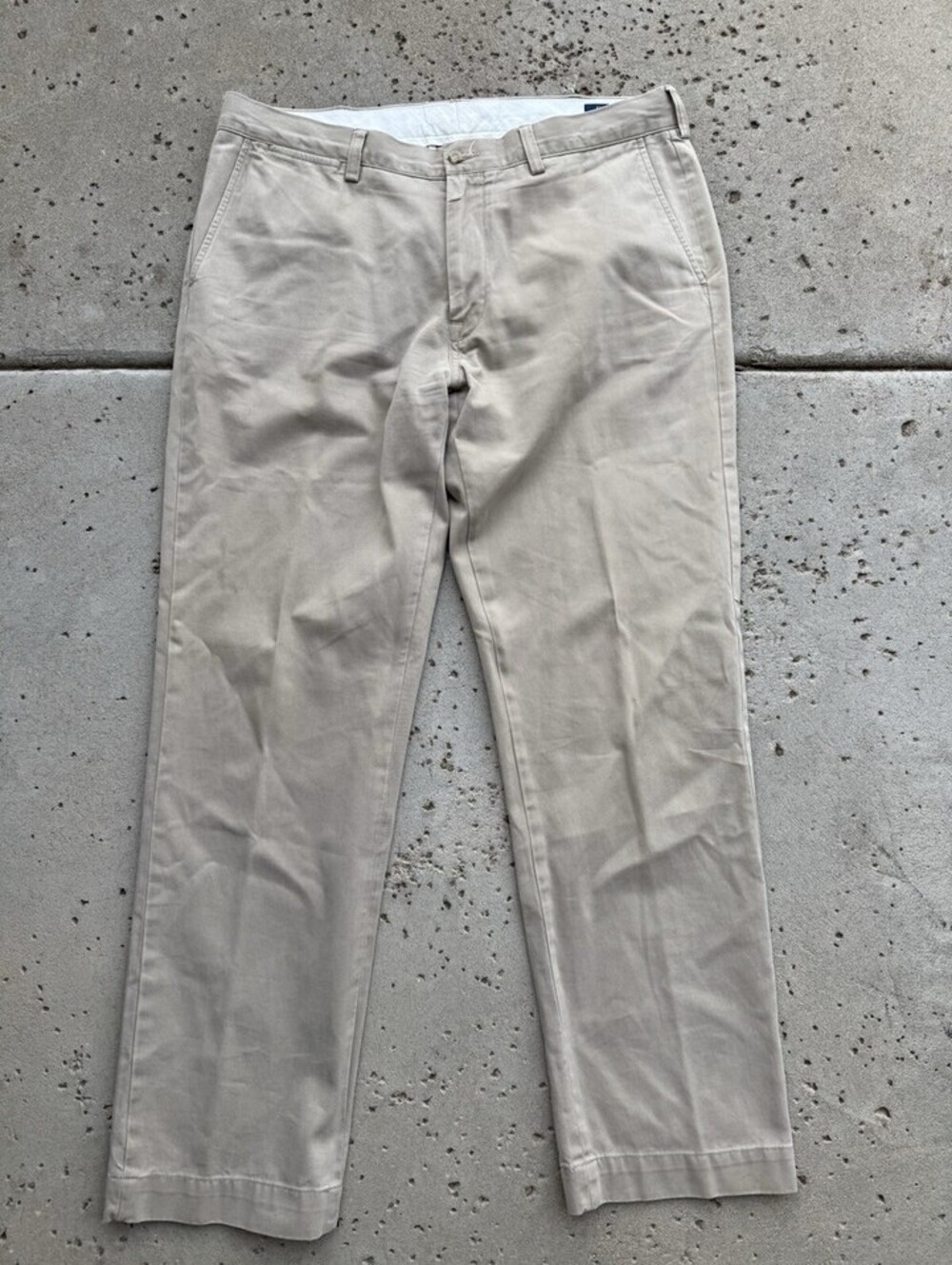 Polo Ralph Lauren Pants Khaki Beige Tan Chino 36x32